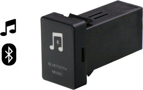 Car Bluetooth Music Adapter Module - Panel Installation AUX Output Use for Toyota, Camry, Corolla, Yaris, RAV4, Reiz,