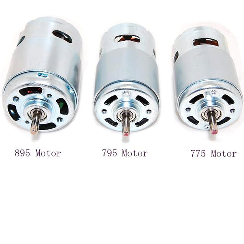 priaolker 895 12V-24V 11000RPM Ball Bearing Motor High Torque High Power High Speed Motor DC for RC Boat Toy Model DIY