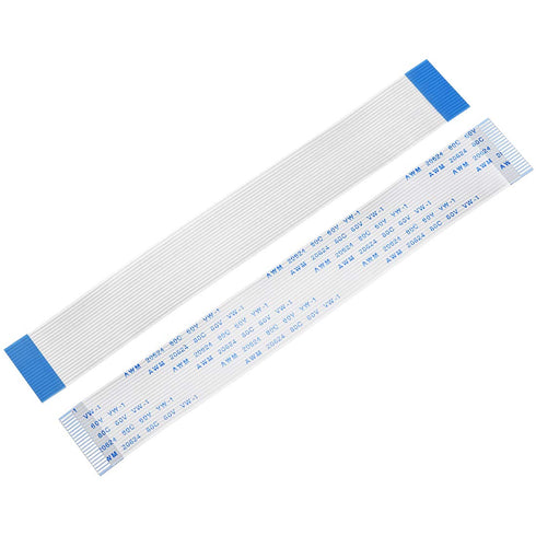 uxcell Flexible Flat Cable - 150mm 1mm Pitch 20 Pins FPC FFC Ribbon Cable for LCD TV Car Audio DVD Player, 10Pcs (A