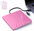 YADIANSU External CD DVD Drive, 0.5 Ultra Slim USB 3.0 Type-C DVD Player,