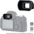JJC 58mm T7 T6 T8i T7i T6i SL3 SL2 90D 80D 77D 4000D 18-55mm Multi-Coated UV Filter + Long Soft Viewfinder Eyecup