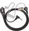 UAYESOK Acoustic Tube Walkie Talkie Earpiece with Mic PTT - Compatible with YAESU Vertex FT-60 FT-70 FT-1DR VX-10 VX-150