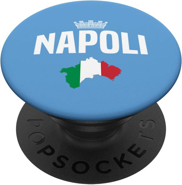 PopSockets PopGrip: Swappable Grip for Phones & Tablets - Napoli Italy - Italian Flag