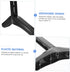 HOODANCOS 1 Set Holder Base Swivel Frame Small Bracket Stands Television Pedestal Feet Support Tabletop Base