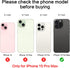 2PCS ASDAWN Back Rear Camera Lens Glass Replacement for iPhone 15 Pro Max 6.7 Inches with Installation Manual