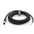 M12 4 Pin Male Actuator Sensor Signal Cable A-Coded Electrical Industrial Shield Cable for Automation Control,Fieldbus Module 3M/9.8FT