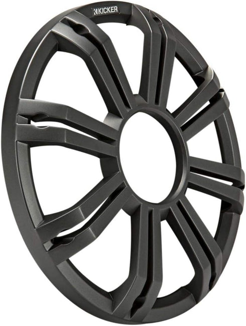 Kicker 45KMG10C 10" Charcoal Grille w/LED for KM10 + KMF10 Subwoofer