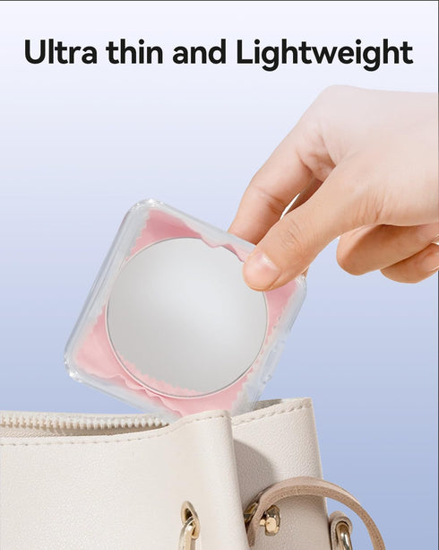 Takerers 2.25" 16/15/14/13/12 Magnetic Selfie Mirror for Magsafe iPhone Series Pro Max Plus Back Camera, Compatible