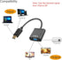 Display Port to VGA Adapter, 4 Pack Gold-Plated DP to VGA Converter for Computer, Laptop, Monitor, Projector
