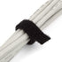 Fire Retardant Reusable Cable Ties Roll, Heat Resistant Ties, 1/2" Wide, 16 Feet Long - Black