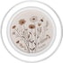 Flower Grips Boho Floral Tan Beige Flower PopSockets PopGrip for MagSafe
