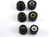 Zotech Accessory Pack for JayBird BlueBuds X, X2 & X3 - 3 Memory Foam, 3 Silicone EarFINS & 3 Rubber Earbuds