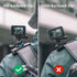 SUREWO 360° Rotation Magnetic Quick Release Backpack Clip Mount for GoPro Hero 12, 11, 10, 9, 8, 7, 6, 5