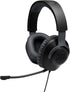 100 JBL Quantum - Wired Over-Ear Gaming Headphones - Black, Large
