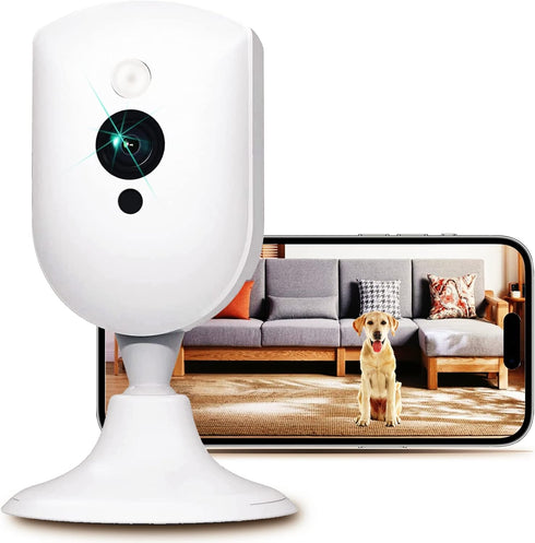 VIMTAG Indoor 2.5K/4MP HD WiFi Camera for Home Security, AI Human/Sound/Motion Detection, Night Vision, 2-Way Audio