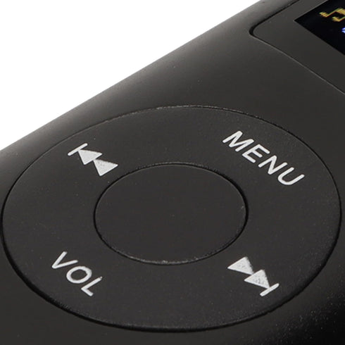Locadence MP3 1.8 MP3 64GB Portable Player, Slim Stylish Multifunctional Music Player with LCD Screen, Aluminum Alloy