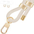 UKON Cell Phone Lanyard with Premium Metal Buckle, Crossbody and Wrist Strap with 2 X Phone Patch (Beige)