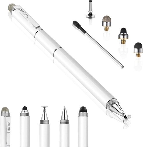 Penyeah Stylus Pen for Touchscreen - Versatile 4 in 1 High Sensitivity and