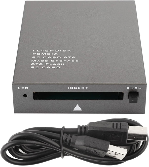 USB 2.0 PCMCIA Card Reader, USB2.0 Interface to PC Card ATA, Supports 20MB-20G, Plug and Play