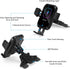 Wireless Car Charger Phone Mount, Auto-Clamping 15W Qi Fast Charging, Compatible with iPhone 13 Pro Max, Samsung S21