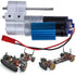370 C14 C24 B14 B24 B16 B36 Metal Gearbox Speed Change Gear Box with Brush Motor RC Car Accessory for WPL Remote