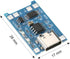 10pcs JacobsParts TP4056 - 5V 1A USB Type-C Lithium Battery Charging and Protection Board