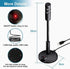 Blapsuro USB Computer Microphone,Plug and Play Desktop PC Laptop Microphone with Mute Button and LED Indicator