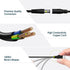 Lenink Power Supply Cable for AAA Battery, Replace AAA Battery