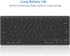 Arteck Ultra-Slim Bluetooth Keyboard, Compatible with iPad 10.2-inch/Air/9.7-inch/Pro/Mini, iPhone, Android, Windows,