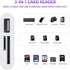 RayCue USB C to Micro SD TF Memory Card Reader, 3-in-1 Adapter Compatible with iPhone 15, iPad Pro, MacBook Pro/Air,