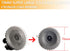 DOUXURY Windshield Suction Cup Bracket Mount for 7-10.1 Inch Monitor Display, Metal-Made, Strong Load-Bearing