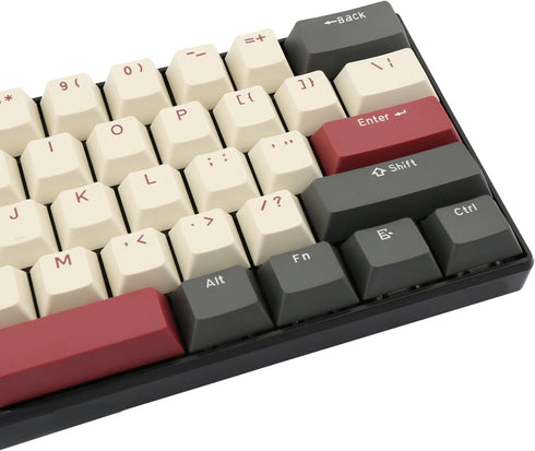 Happy Balls PBT Doubleshot Keycaps, Cherry Profile Key Caps for 61/68/75/81/84/87/98/104/108 MX Switches Mechanical
