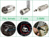 Superbat 75 Telescopic FM Antenna for Stereo Receiver Indoor, FM Radio Antenna Ohm UNBAL for Yamaha Onkyo Denon Table