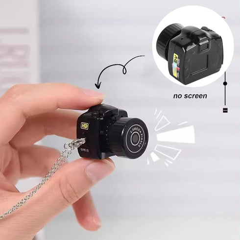 Gugxiom 0.98 inch 75mAh Mini Keychain Camera, Mini Thumb Camera, Micro Mini DV DVR Camera Camcorder Keychain, Battery