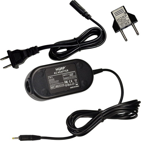 HQRP AC Adapter Compatible with Canon ACK-800 PowerShot A200, SX120, SX130, A410, A420, A430, A460, A470, A490, A495,