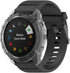 RuenTech Case Cover for Garmin Fenix 6X/6X Pro - TPU Protective Case Frame for Fenix 6X Smart Watch in Black &