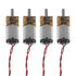 JUZITAO 4PCS N20 3V-6V Mini Micro Gear Motor DC Slow Speed Full Metal Gearbox Micro Motor Speed Reduction Motor for DIY