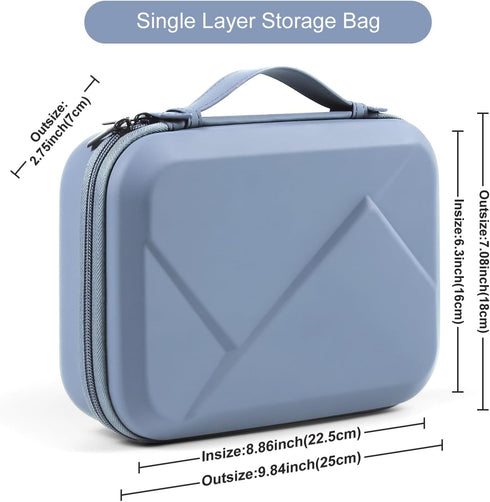 EVA Electronic Accessories Storage Case, Large Shockproof Waterproof Bag for Electronics Organizer, Portable Cable