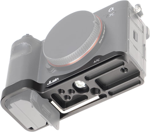 Quick Release Baseplate QR Plate Mount for Sony Alpha A7C ILCE-7C Mirrorless Camera, Arca-Swiss Tripod Compatible