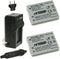 Wasabi Power Battery and Charger (2-Pack) for Canon NB-5L, PowerShot S100, S110, SD700 IS, SD790 IS