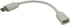 zdyCGTime 4.5Inch Cellphone/Tablet USB Micro Male to Female Sync & Charging Extension Cable(2 Pack White by zdyCGTime