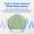 Generic 5.4 (Pink,1pcs) Portable Bluetooth Under Pillow Speaker, Mini Bluetooth Pillow Speaker Sleeping, with White