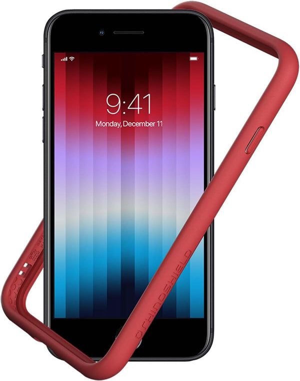 RhinoShield Bumper Compatible with iPhone SE 3 / SE 2/8 / 7 - CrashGuard NX, Shock Absorbent Slim Design