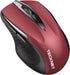TECKNET Wireless Mouse (2.4G & BT5.0/3.0) Silent Mouse 4800 DPI Computer Mouse 6 Buttons Bluetooth Mouse, USB A Mouse