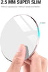 TOZO W3 Wireless Charger, 10W Qi-Certified Fast Charging Pad for iPhone 14 13 12 Series, Samsung Galaxy