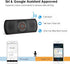 Bluetooth Handsfree Speakerphone for Cell Phone, Wireless Car Kit Music Player Adapter with Back-Clip Portable Bluetooth Speaker for Home/Sport/Outdoor, Work with Siri/Google Assistant/TF Card