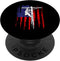 American Flag Linemen Electric Pole Lineman Tower Climber PopSockets PopGrip - Swappable Grip for Phones & Tablets