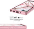 WeLoveCase Galaxy Note 20 Ultra Case, 3 in 1 Heavy Duty Protection, Shockproof TPU Bumper Cover, Rose Gold