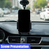 KPFILEH Car Phone Holder Mount, Gooseneck Long Arm Cell Phone Holder, Windshield Window, Dashboard Anti-Shake Handsfree