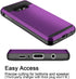 Vofolen Cover for Galaxy S10e Case, Wallet Card Holder, Anti-Scratch Dual Layer Protective Hard Shell
